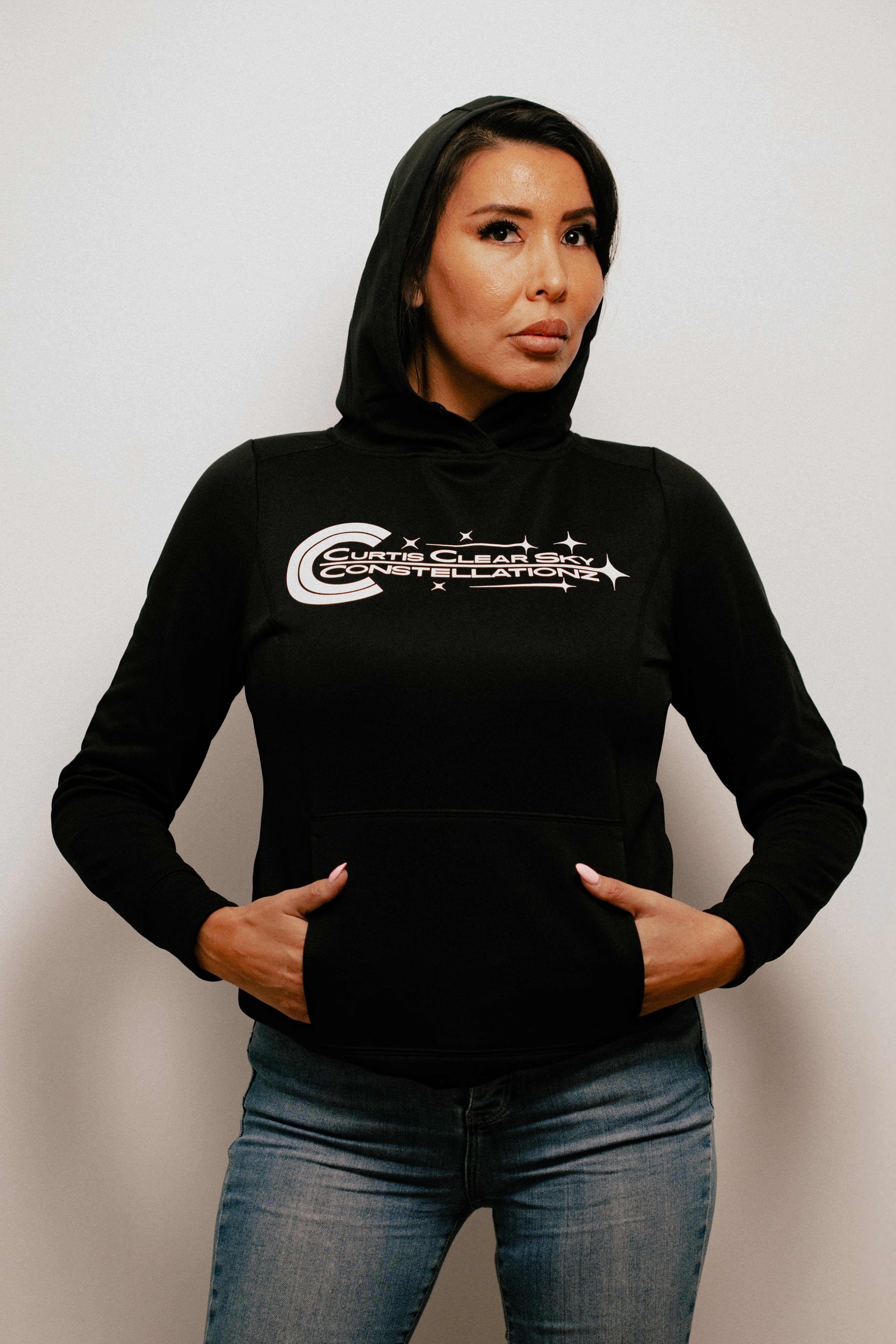 Hoodie | Feminine Cut | Black